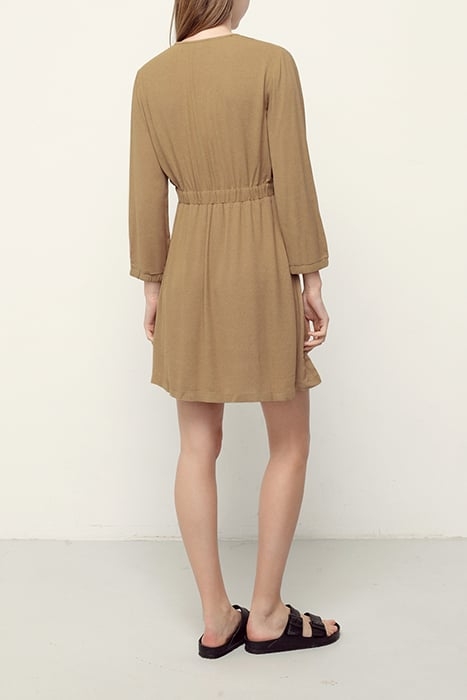 V NECK SHORT DRESS CASSONADE 2