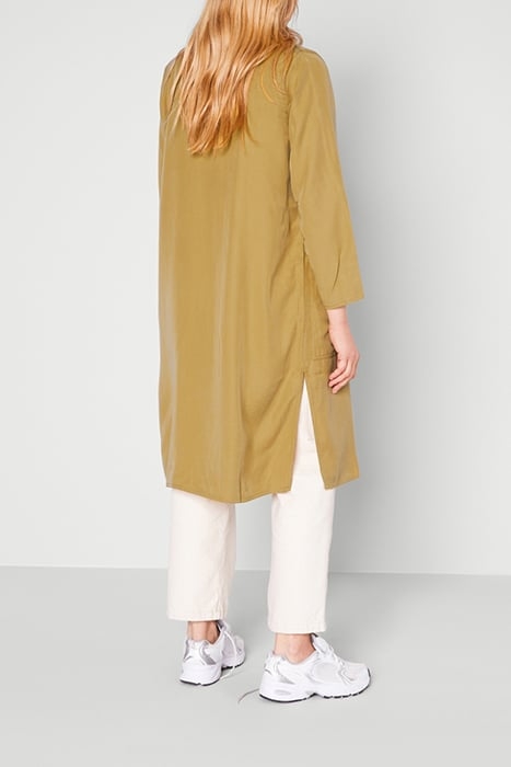 LONG STRAIGHT 7/8-LENGTH SLEEVES JACKET JUNGLE 2