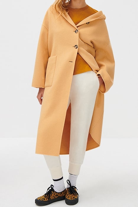 HODDED LONG-SLEEVES LONG COAT PEANUTS 1