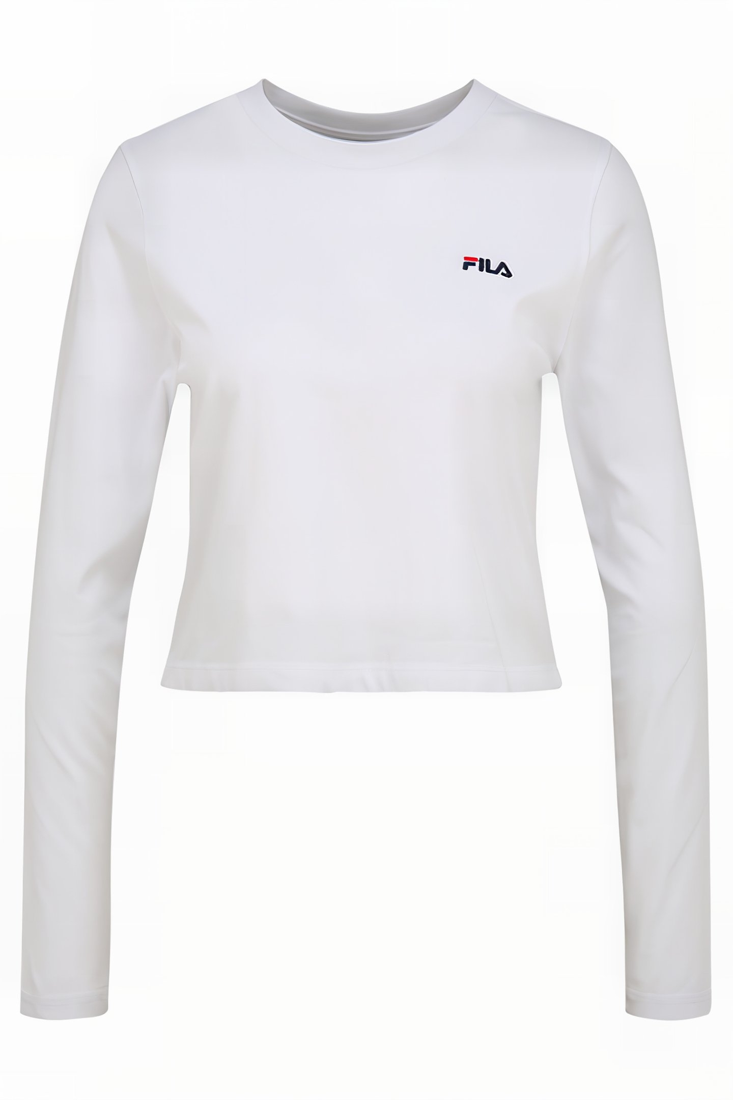 ECE CROPPED LONGSLEEVE SHIRT BRIGHT WHITE 1