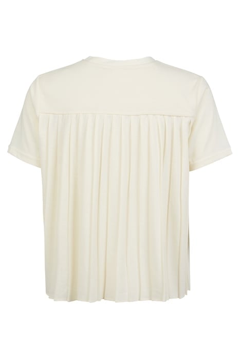 TANNA TEE WITH PLEATED BACK SWEET CORN 2