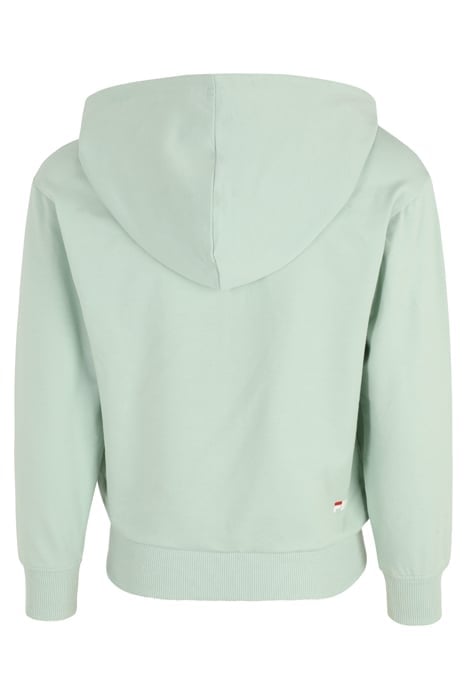 BALGE CLASSIC LOGO ZIP HOODY SILT GREEN 2