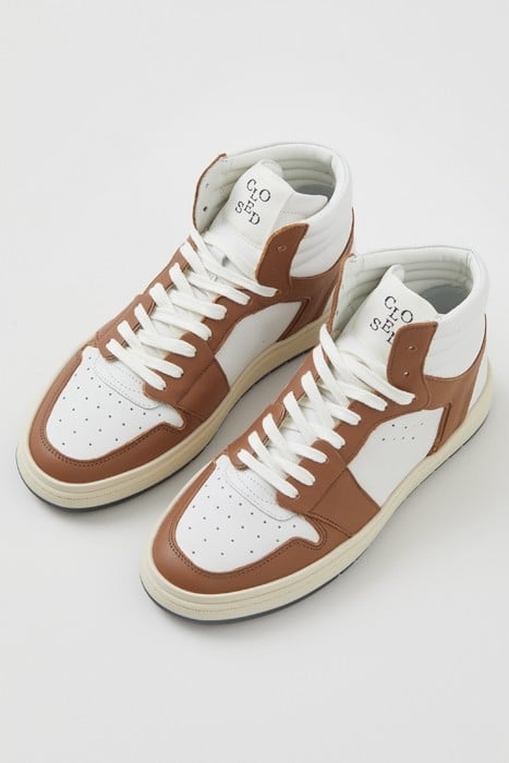 SNEAKER HIGH SHOES BROWN SUGAR 6