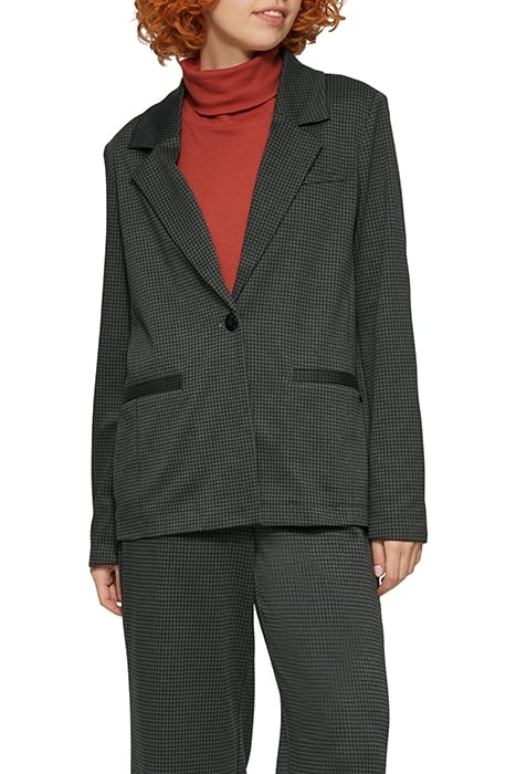 S.OLIVER-QS JACKETS-BLAZER GREY/BLACK 1