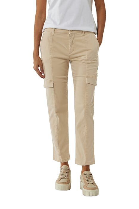 COMMA PANTS BROWN-BEIGE 1