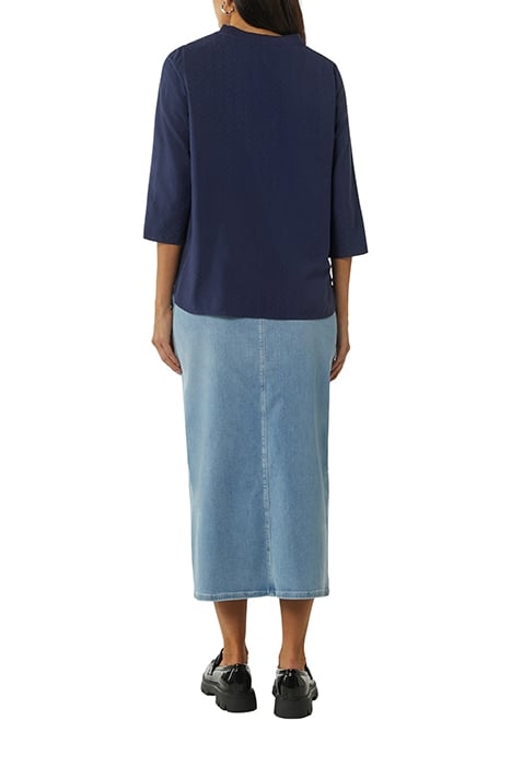 COMMA BLOUSES BLUE-MARINE 2