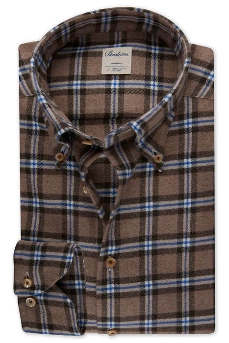 SLIMLINE/26, RC CUFF LIGHT BROWN CHECK 1