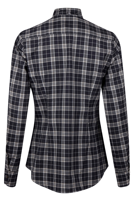 DILBA, BLOUSE BLACK CHECK 2