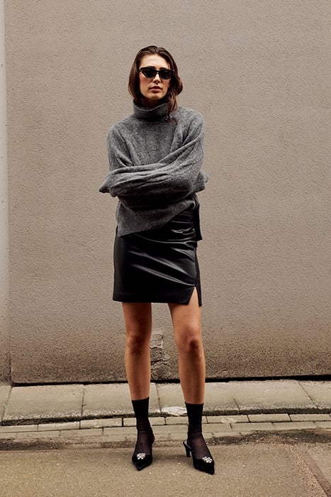 TAYLINNE FAUX SKIRT RAVEN 7