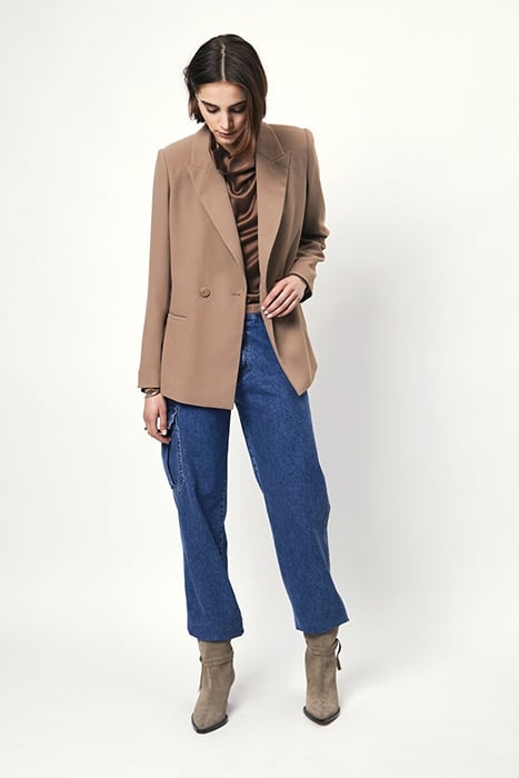 IPSUM SILK DRAPEY TOP PURE TAUPE 6