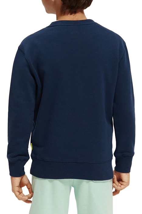 BOYS RELAXED-FIT CREWNECK ARTWORK SWEATSHIRT NIGHT 2