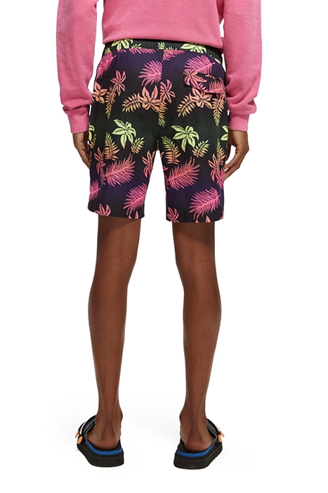 LONG LENGTH - PRINTED SWIMSHORT GRADIENT LEAF AOP 2
