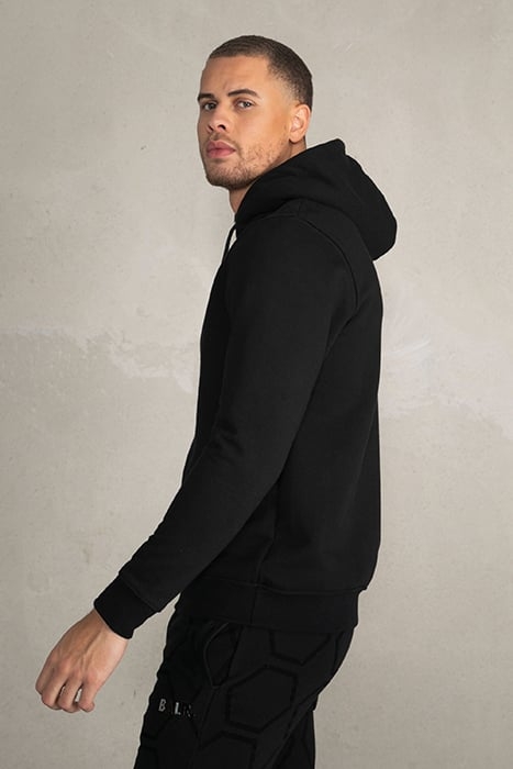 BALR. BRAND STRAIGHT HOODIE BLACK 5