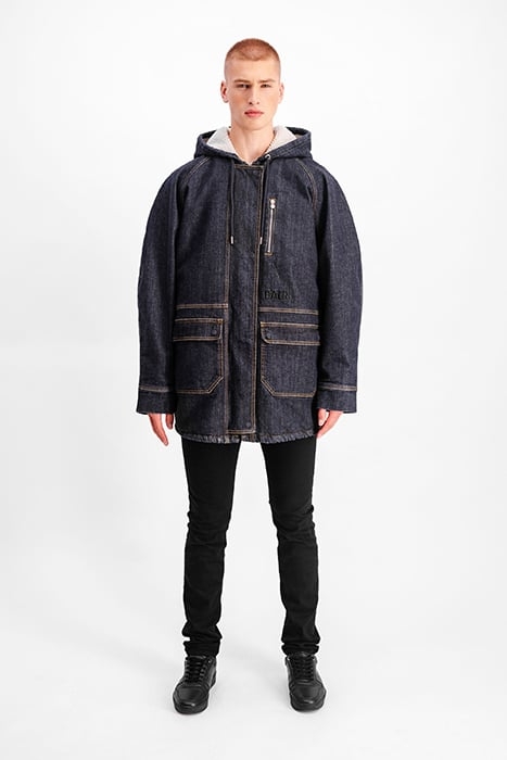 KEVIN LOOSE RAW UNISEX DENIM JACKET RAW 1