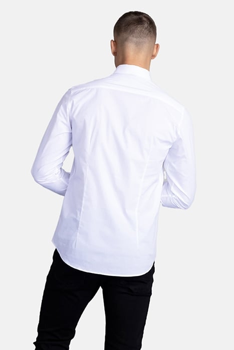PHILLIPE SLIM EMBLEM SHIRT BRIGHT WHITE 2