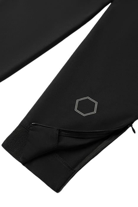 ATHLETIC SLIM FIT TRACK PANTS JET BLACK 7