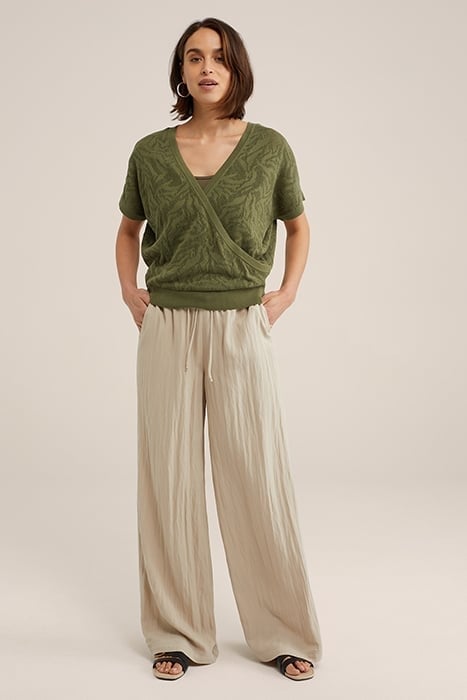 KNITTED PULLOVER ARMY GREEN 3