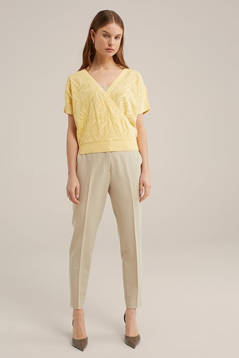 KNITTED PULLOVER LIGHT YELLOW 3