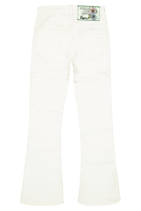 BRITTE SPLIT WHITE DENIM 2