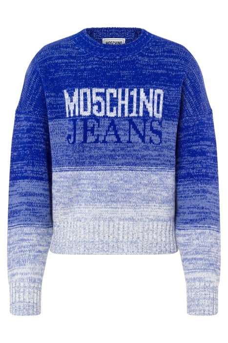 WOOL BLEND PULLOVER BLUE 3