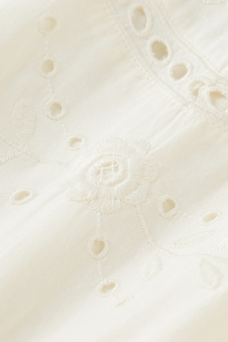 MINI DRESS WITH BRODERIE ANGLAISE SOFT ICE 7