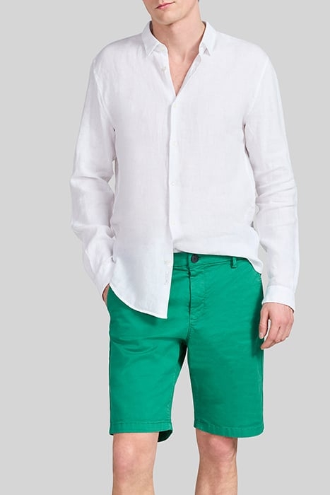 PETROL TAPERED CHINO BERMUDAS 5