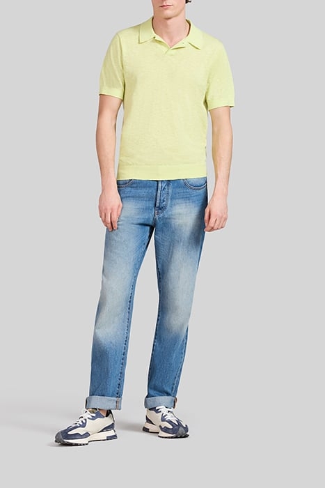 LIME LIGHT KNIT POLO SHIRT 3