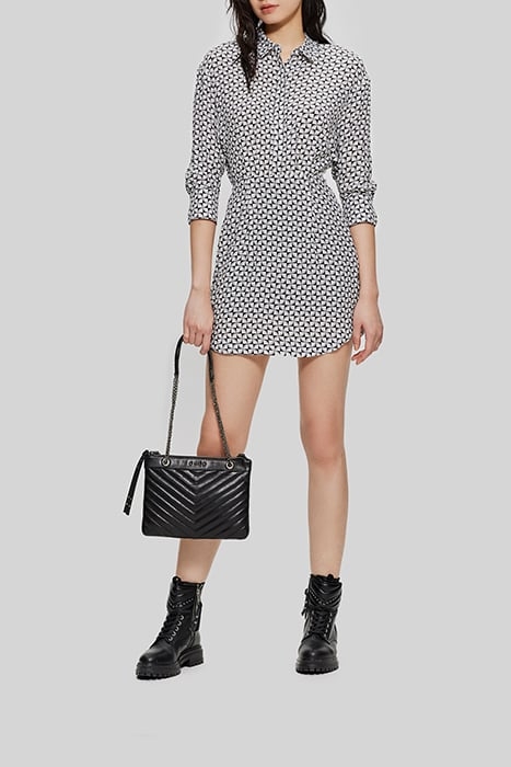 OFF-WHITE GEOMETRIC PRINT DRESS 1