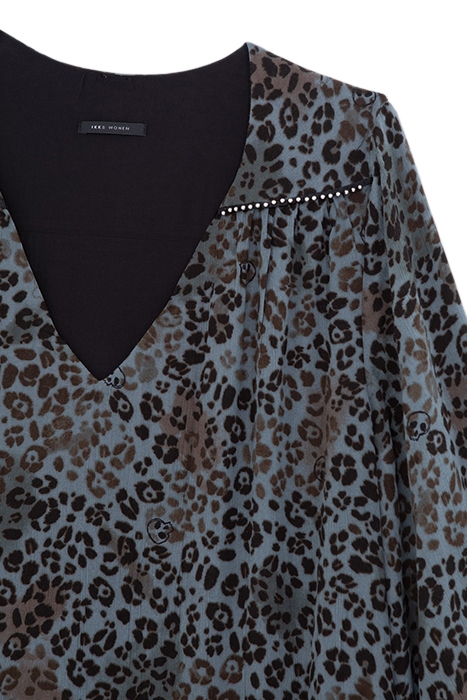 BLUE LENZING™ ECOVERO™ PANTHER TOP 7