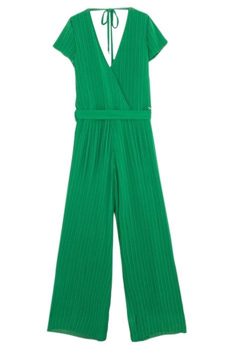 MINT PLEATED JUMPSUIT 3