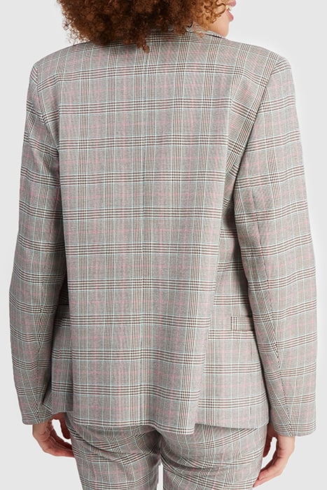 BEIGE CHECK SUIT JACKET 2