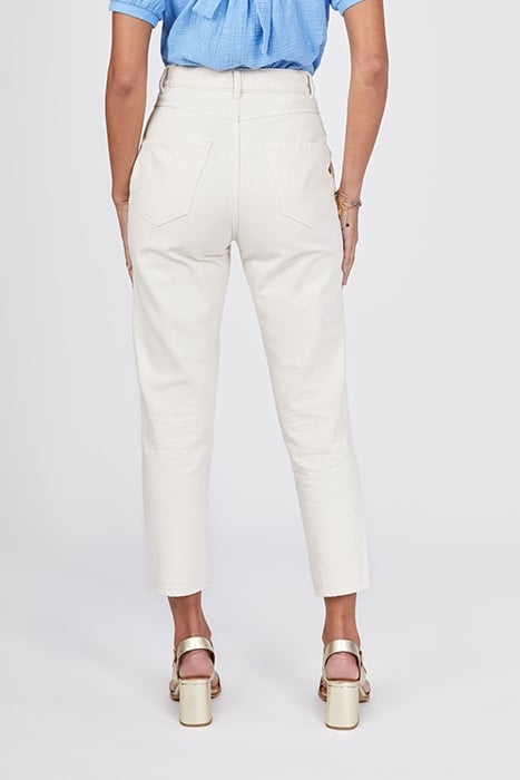 ECRU SLOUCHY JEANS 2