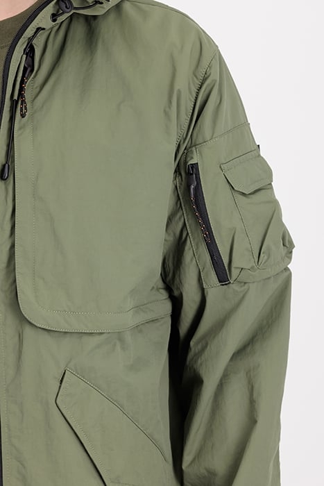 UTILITY FISHTAIL JACKET UV SAGE-GREEN 5