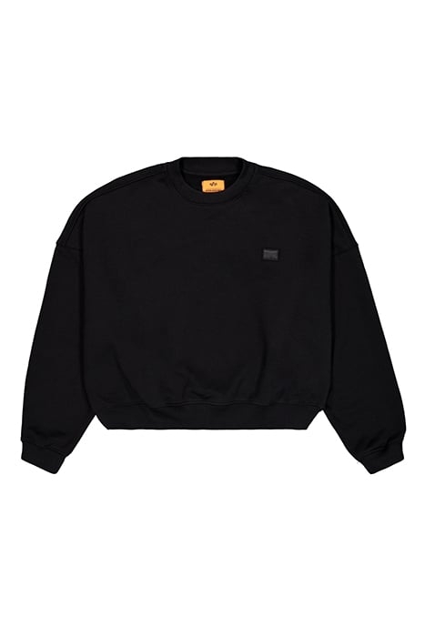 ALPHA ESSENTIALS RL SWEATER BLACK 3