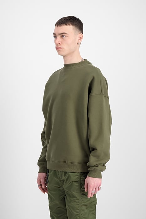 CREWNECK UV SAGE-GREEN 1