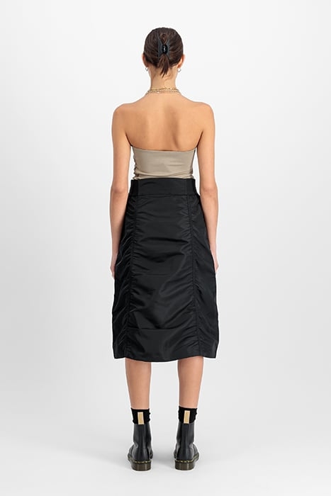 MA-1 MIDI SKIRT BLACK 4