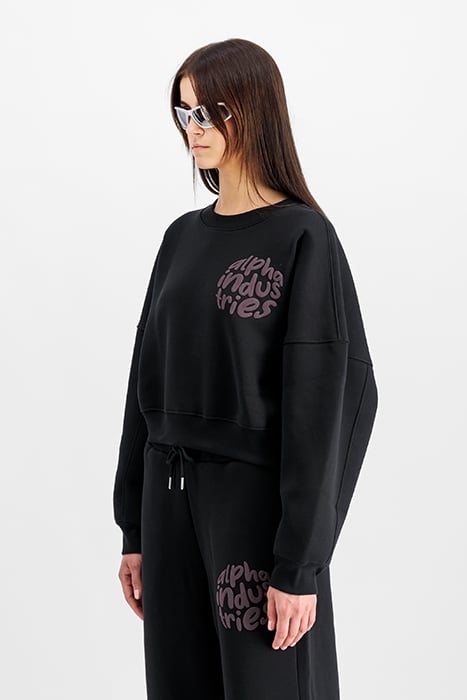 LOGO SWEATER BLACK 5