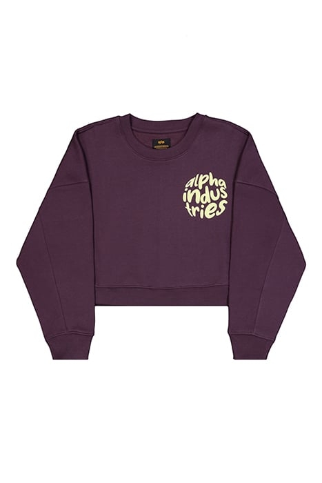 LOGO SWEATER PLUM 3