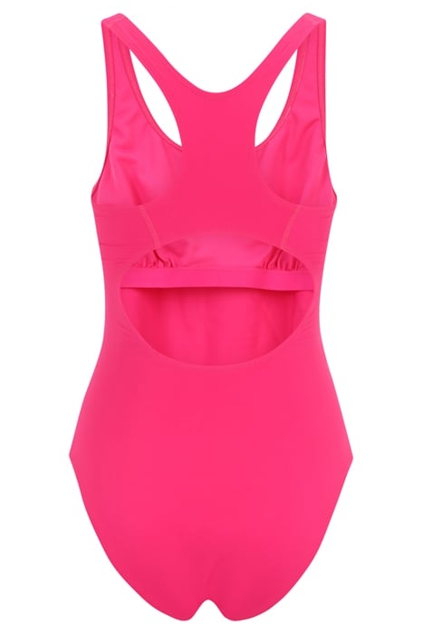SAKI RACER BACK SWIMSUIT FUCHSIA PURPLE 5
