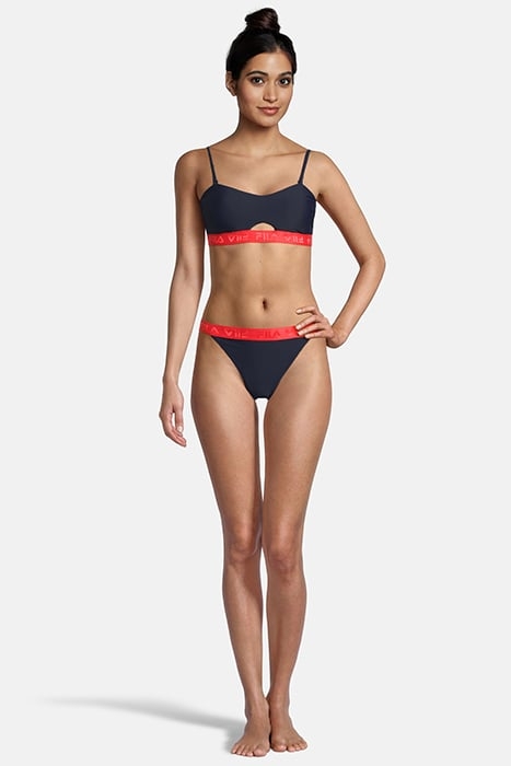 SANMING BANDEAU BIKINI BLACK IRIS 3