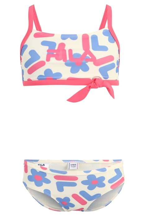 SANOK BIKINI AOP ANTIQUE WHITE F FLOWER AOP 1