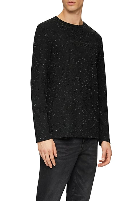 S.OLIVER T-SHIRTS GREY/BLACK 1