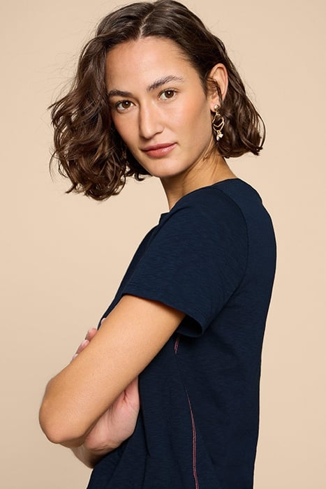 ABBIE TEE DARK NAVY 6