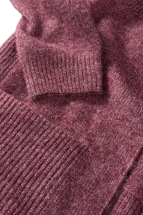 ERIN LONGLINE CARDI DARK PLUM 6