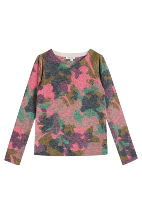 JODIE PRINTED FLORAL JUMPER GREEN MULTI 3