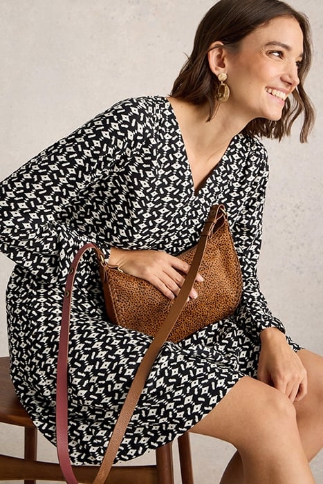 PENELOPE DRESS BLACK PRINT 4