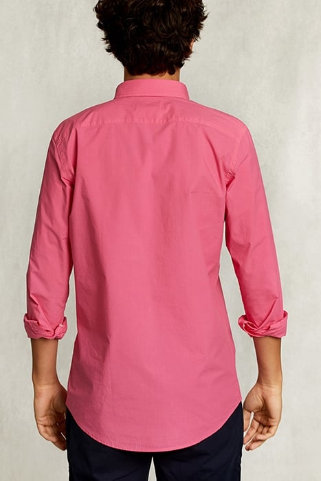 CUSTOM FIT POPLIN SHIRT BONHEUR PINK 2