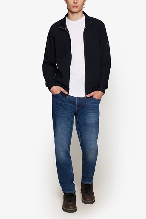 KRISTOFFSI STRUCTURE CARDIGAN DEEP MARINE 3