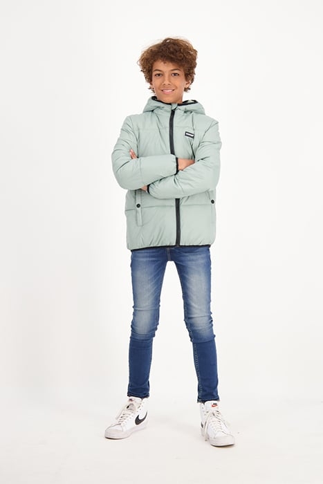 BOYS TABAS JACKET STEEL GREEN 2