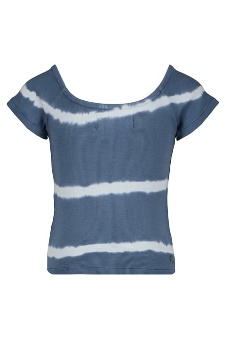 GIRLS MADISON T-SHIRT SILK BLUE 4